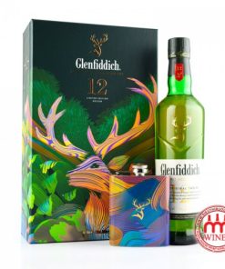 GLENFIDDICH 12YO Hipflask Gift box 2024