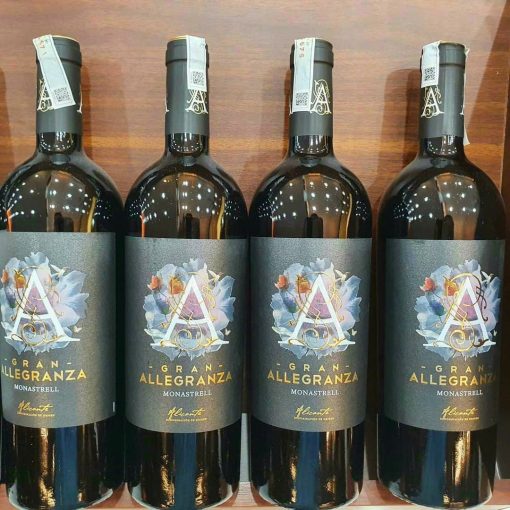 Rượu vang Allegranza Gran Monastrell